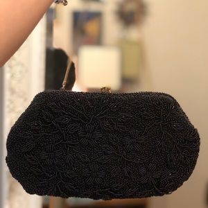 SOLD - GOLDCO - Vintage Beaded Evening Purse